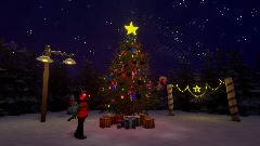 Below the Christmas Tree