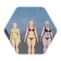 Hyper Anime female figure body