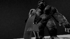 King kong meets Supergirl