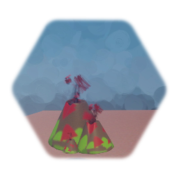 Weird volcano