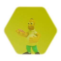(FOX) Homer Simpson Disney Infinity Style