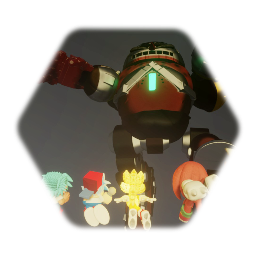 My Background of sonic 2 but  the 2 bfs is in there