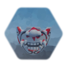 Oni Half Mask