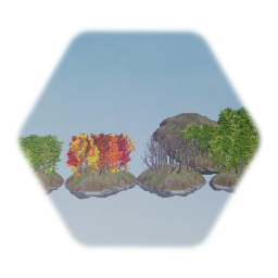 Deciduous Trees Cluster