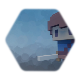 Voxel Character - Sword & Shield