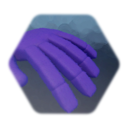 Articulated hand using keyframes