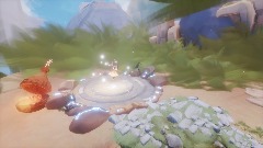 Urlter tempel der Natur