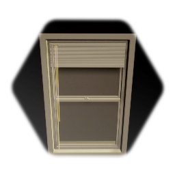 Working Window with Blinds