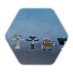 Wallace & gromit model pack