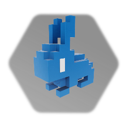 Terraria - Sapphire Bunny Voxel