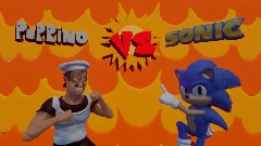 Sonic VS Peppino