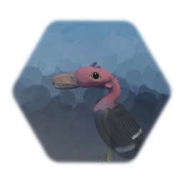 Cartoony vulture