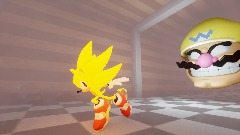 The Wario Apparition but its real easy and Sonic can be super