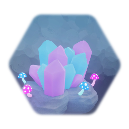 Mix cristaux+champignons 1 / Mix crystals+mushrooms 1