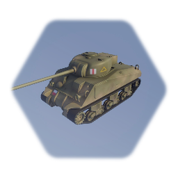 Sherman Firefly British Tank