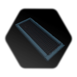 Narrow Industrial Floor / Grate