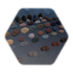rocks and stones