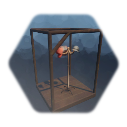 The hat stand [booth]