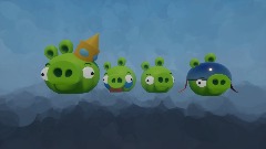 Angry birds popping pig logic (stolen)