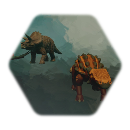 Triceratops vs Stegosaurus  vs Ankylosaurus