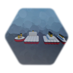 Inflatables titanic kid & adult sizes inflatables cruiser ship