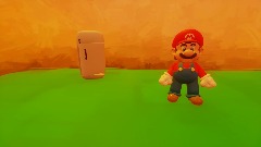 Mario finds his spaghetti