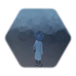 Rick with working gun and health bar