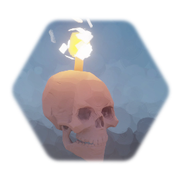 Skull Torch