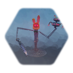 Molten Spring Withered bonnie modelo no optimizado