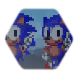 2D Sonic Finger Sprites