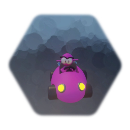 Daniel in a go kart