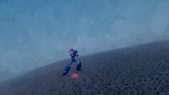 Megaman (sculpture showcase)