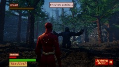 The Flash vs Grodd battle