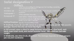 Serial designation V Demise rush concept
