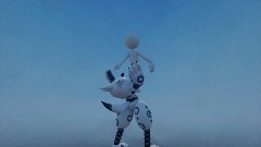 Mono-Vixen getting kick'd by White Guy