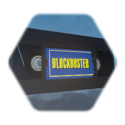 Remix of VHS Tape for Blockbuster Video