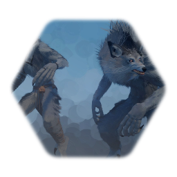 Skinwalker (Yee naaldlooshii) [wolf pelt]