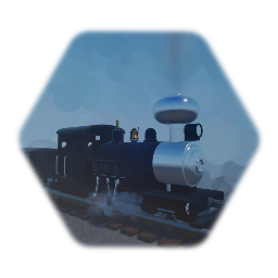 Shay steam locomotive (narrow gauge)