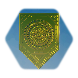 Golden Shield Crest - Version 2