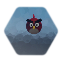 Angry birds red puppet