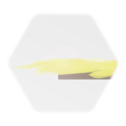 Chip the Paper Cat Yellow Ink