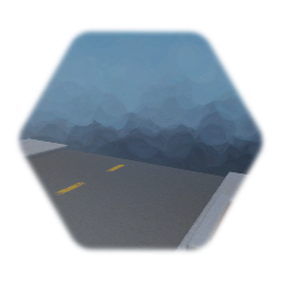 Road Sidewalk and dirt