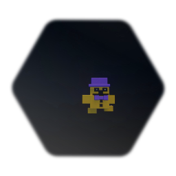 8-Bit Fredbear Plushie Model