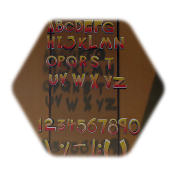 Crash Twinsanity Font