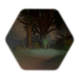 Ambiance d'horreur pour forêt