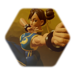 Alpha Chun-Li (Street Fighter)-No combat logic