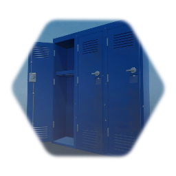School Lockers (L Open)