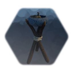 Stone and Oil Brazier, Unlit