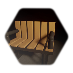 A random bench chair