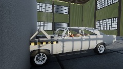 1969 Dodge Charger crash test